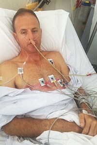 Umpire Dean Margetts has been hospitalised with a burst ulcer - ${keywords}